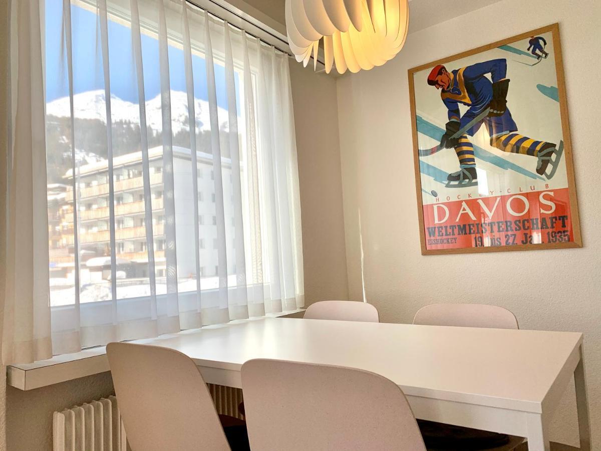 Holiday Apartment Bolgen - Close To Everything! Bolgen, Jakobshorn, Bus Stop, Train Station, Supermarket, Ski School, Ski Rentals, Restaurants And More! Davos Eksteriør billede