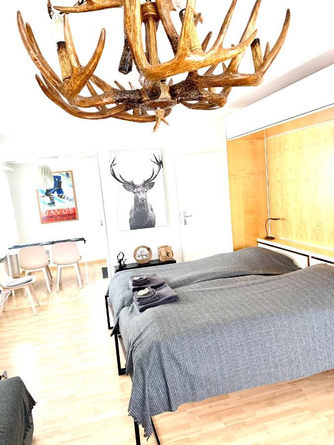 Holiday Apartment Bolgen - Close To Everything! Bolgen, Jakobshorn, Bus Stop, Train Station, Supermarket, Ski School, Ski Rentals, Restaurants And More! Davos Eksteriør billede